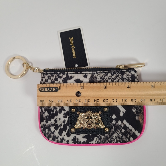 Juicy Couture Black and White Coin Purse - Picture 5 of 6